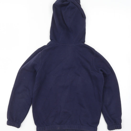 George Boys Blue   Full Zip Hoodie Size 7-8 Years