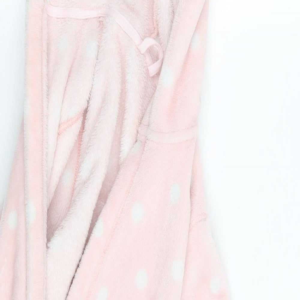 Marks and Spencer Girls Pink Geometric  Top Robe Size 11-12 Years