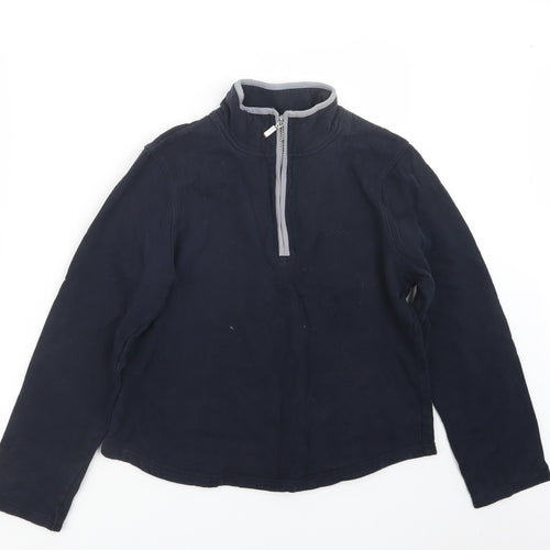 Maine Womens Blue   Pullover Sweatshirt Size 12