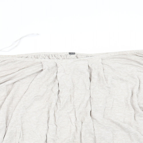 Bay Womens Beige   Basic Blouse Size 14