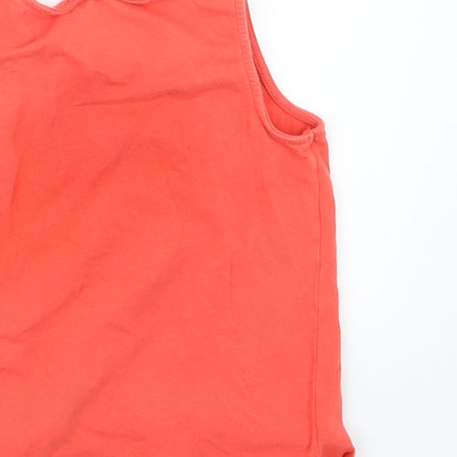 Smiley World Girls Orange   Basic Tank Size 6 Years