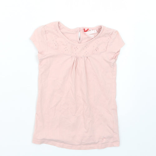 NEXT Girls Pink   Basic Blouse Size 5 Years