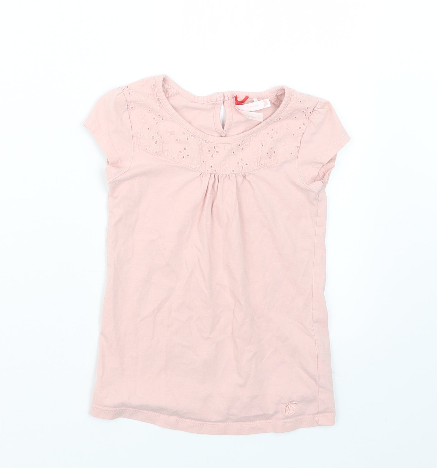 NEXT Girls Pink   Basic Blouse Size 5 Years