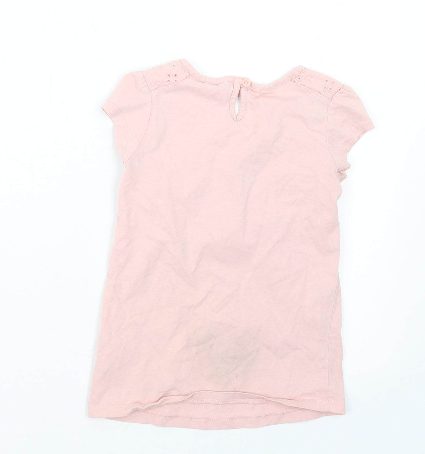 NEXT Girls Pink   Basic Blouse Size 5 Years