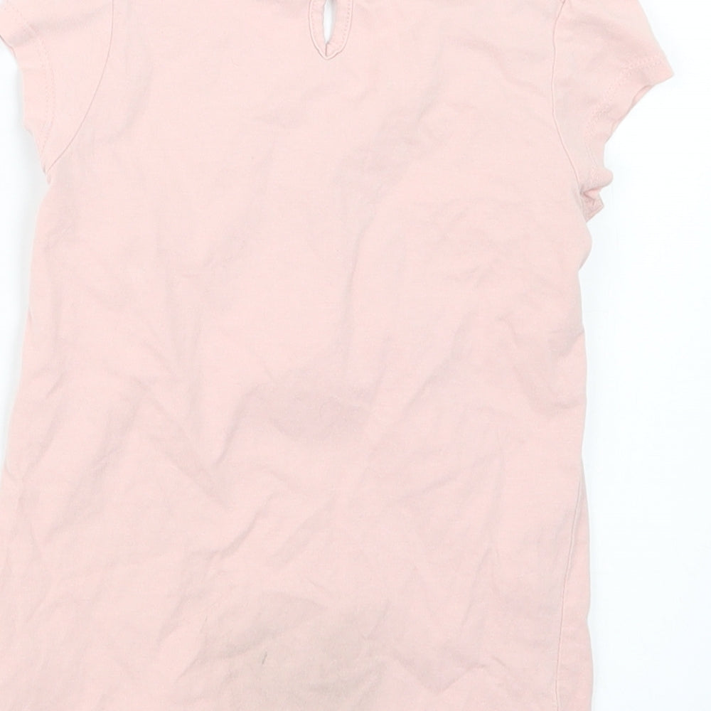 NEXT Girls Pink   Basic Blouse Size 5 Years