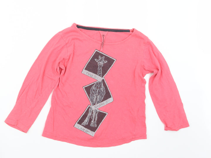girl2girl Girls Pink   Basic T-Shirt Size 5-6 Years