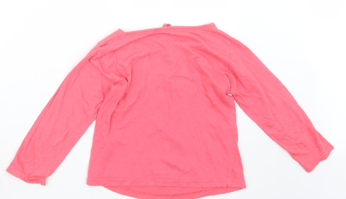 girl2girl Girls Pink   Basic T-Shirt Size 5-6 Years