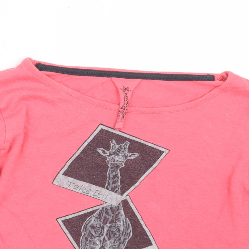 girl2girl Girls Pink   Basic T-Shirt Size 5-6 Years