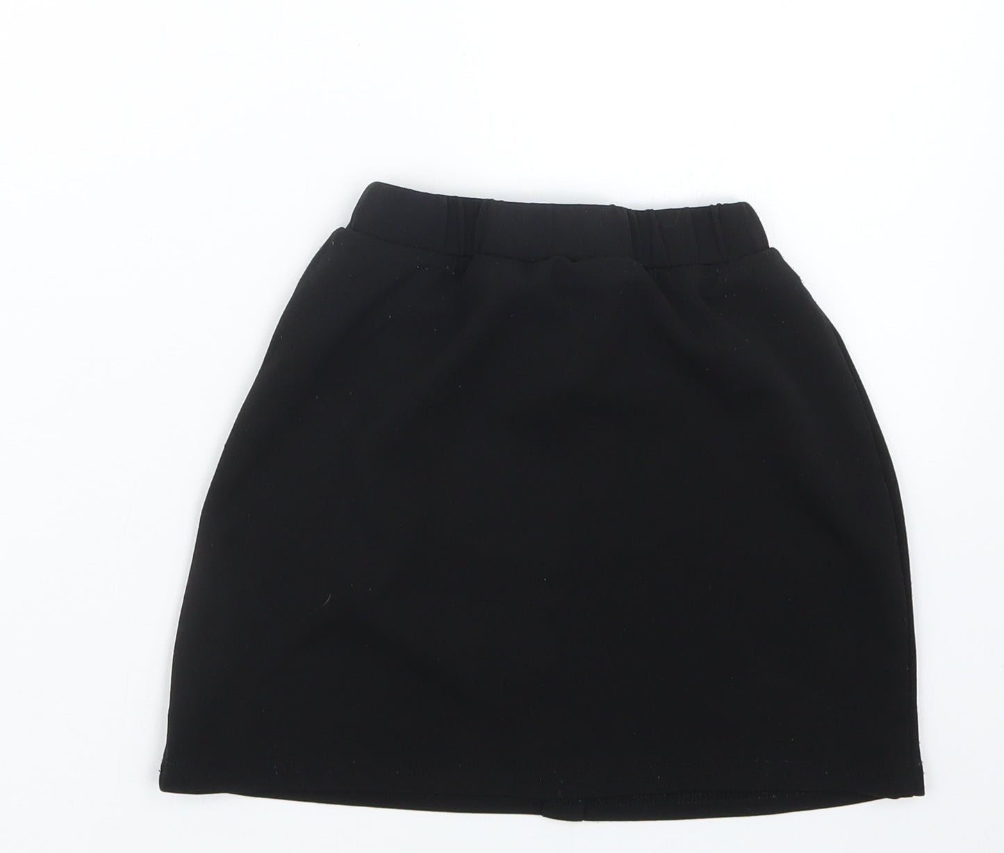 SheIn Girls Black   Straight & Pencil Skirt Size 9 Years