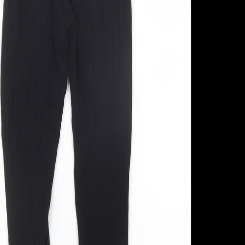 SheIn Girls Black   Carrot Trousers Size 9 Years