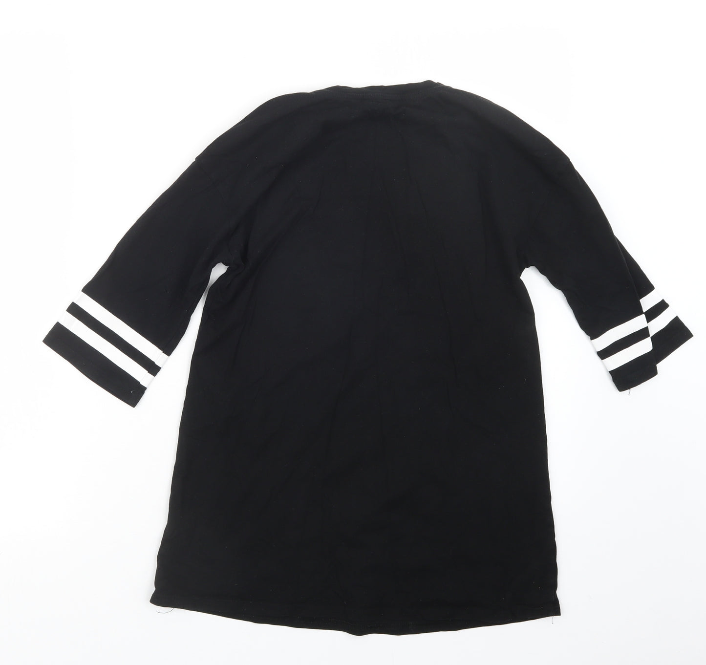 SheIn Girls Black   Basic T-Shirt Size 10 Years