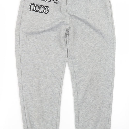Cherry Koko Womens Grey   Jogger Trousers Size S L25 in