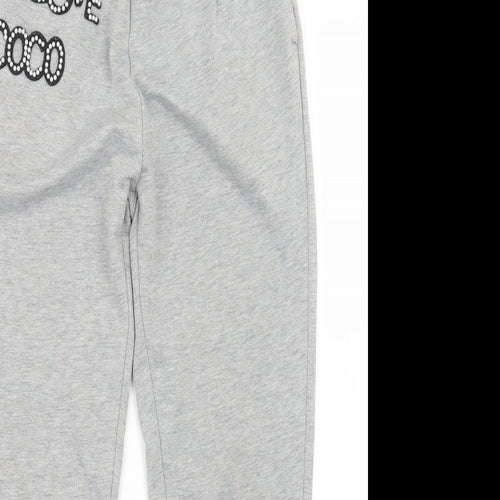 Cherry Koko Womens Grey   Jogger Trousers Size S L25 in