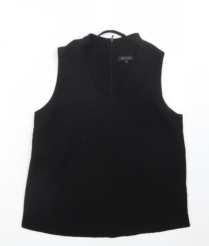 New Look Womens Black   Basic Blouse Size 12