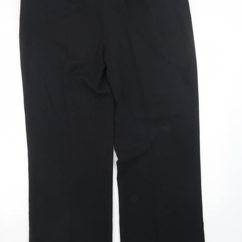 Marks and Spencer Womens Black   Trousers  Size 14 L30.5 in