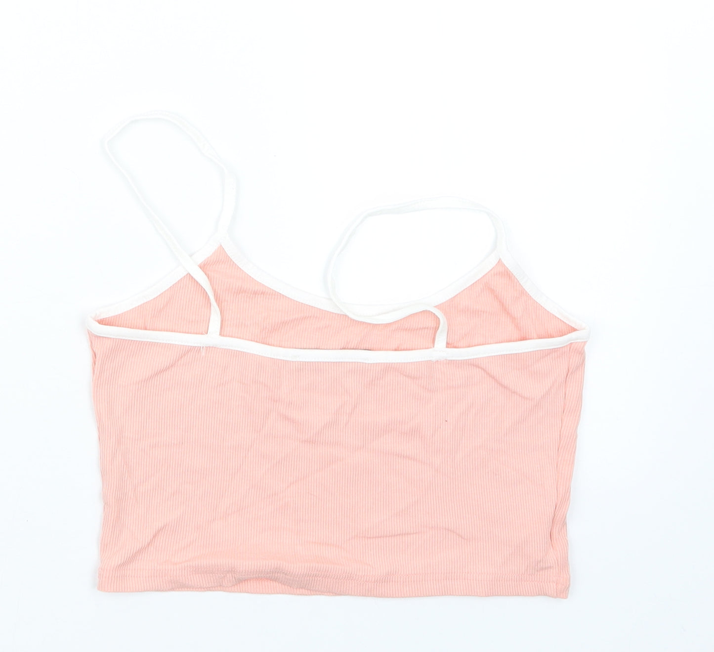 Zaful Womens Pink   Cropped T-Shirt Size 10