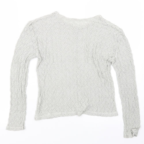 St Bernard Womens Grey  Knit Pullover Jumper Size 14