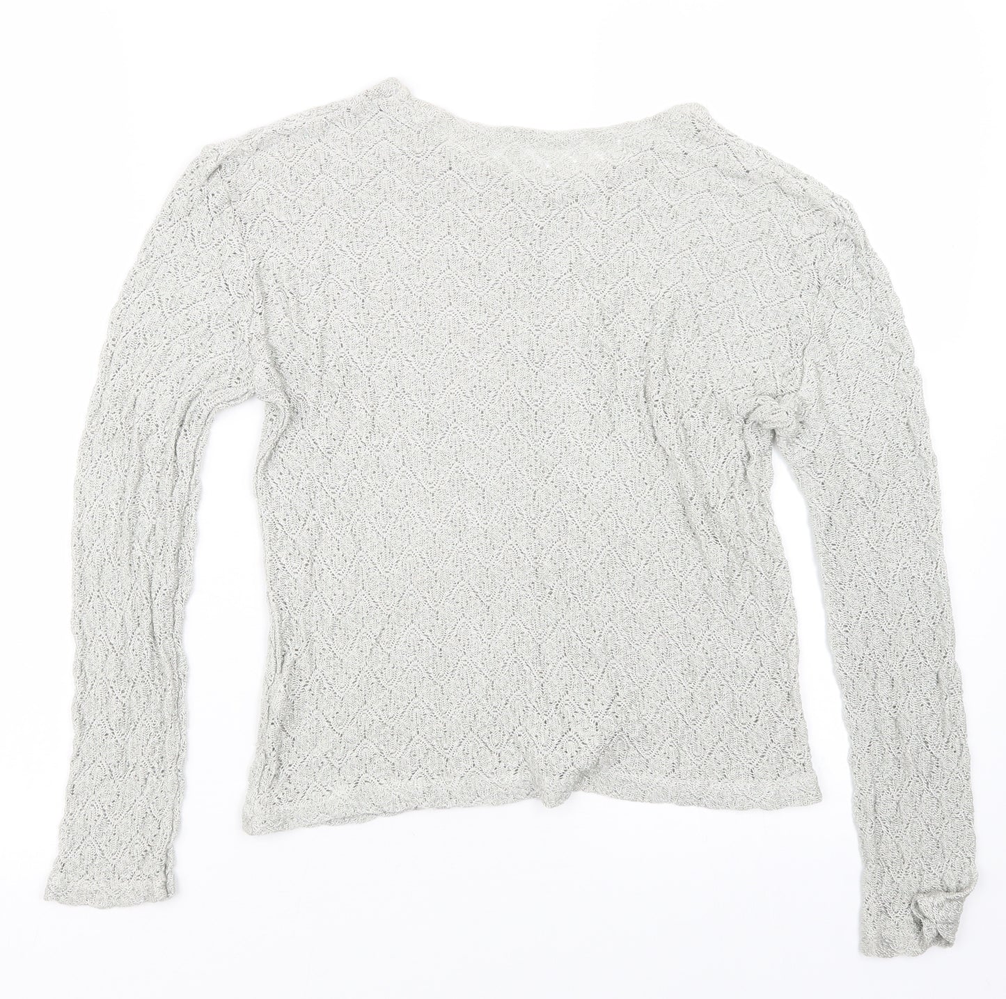 St Bernard Womens Grey  Knit Pullover Jumper Size 14
