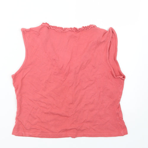 George Womens Pink   Cropped T-Shirt Size 14