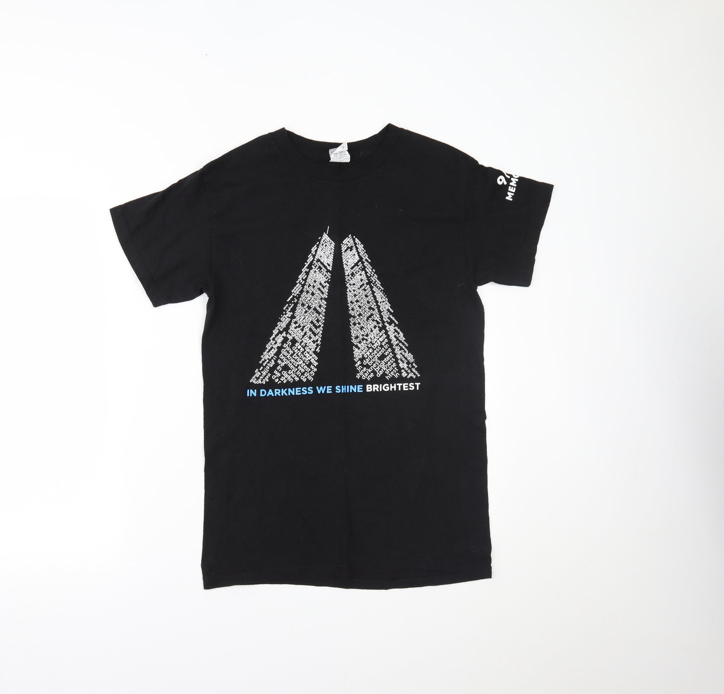 9/11 memorial Mens Black    T-Shirt Size S