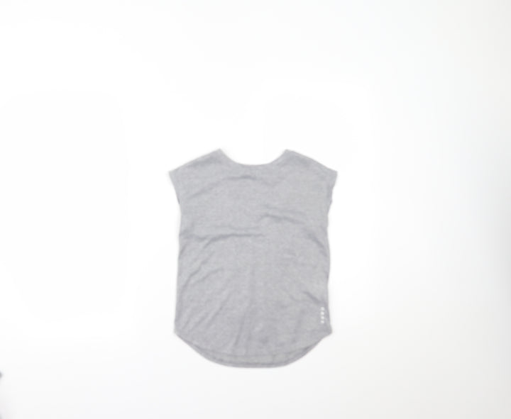 Matalan Girls Grey   Pullover T-Shirt Size 8-9 Years