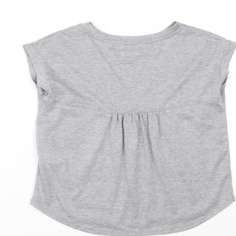 Matalan Girls Grey   Pullover T-Shirt Size 8-9 Years