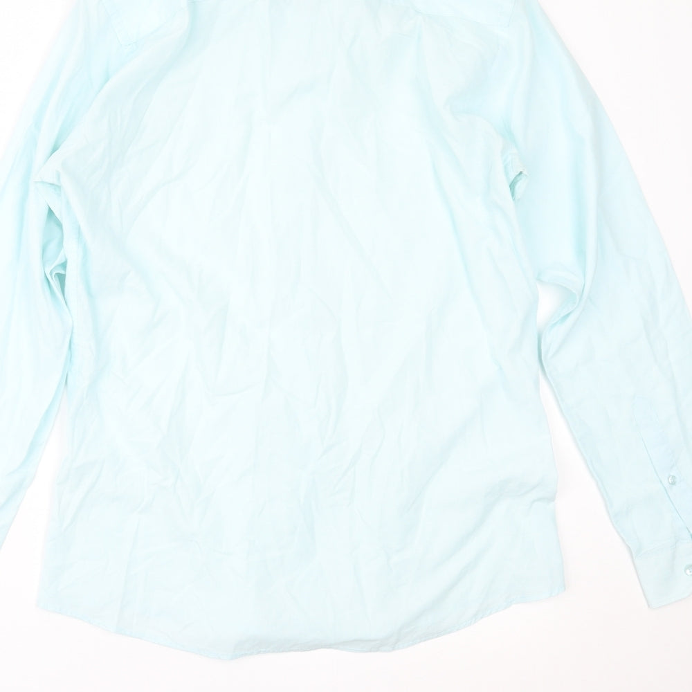 Primark Mens Blue    Dress Shirt Size 15.5