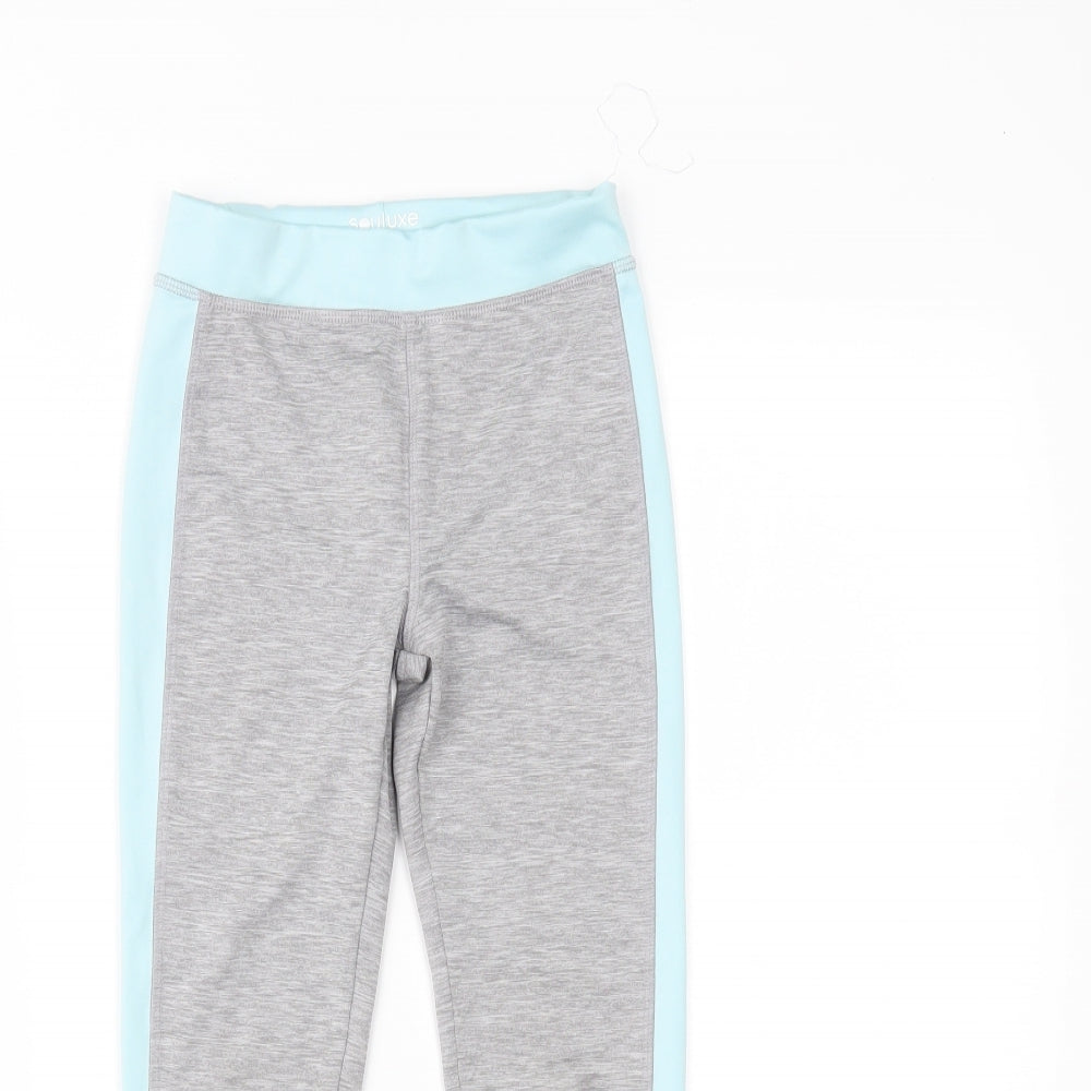 Matalan Girls Grey   Jegging Trousers Size 8-9 Years