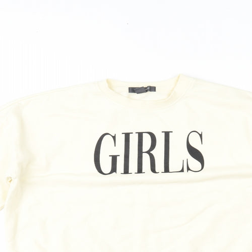 Primark Womens Ivory   Pullover Jumper Size S
