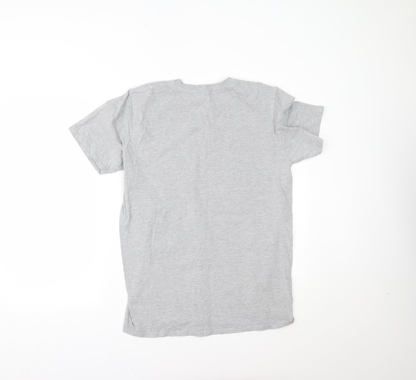 Gildan Womens Grey   Basic T-Shirt Size L