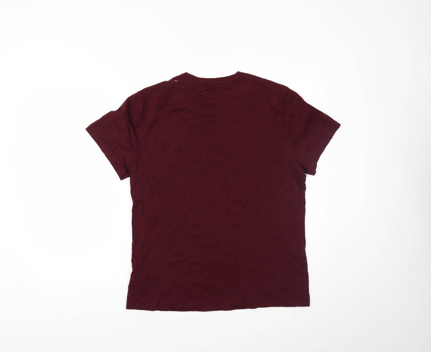 Polo Ralph Lauren Mens Red    T-Shirt Size L