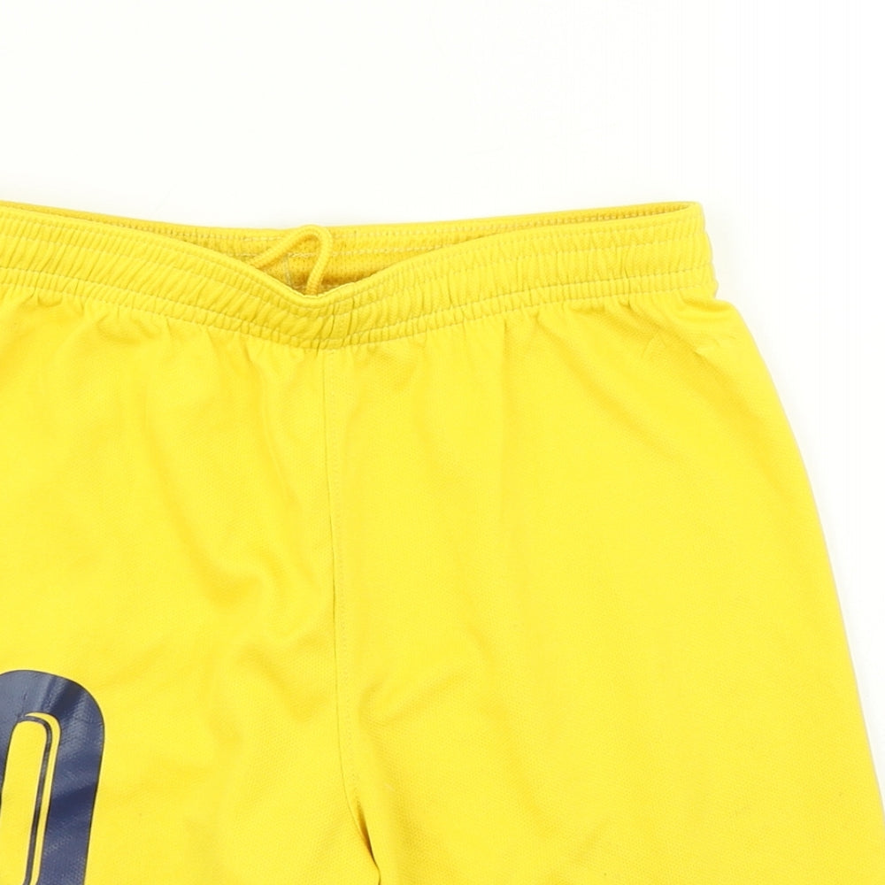 Nike Boys Yellow   Sweat Shorts Size 9-10 Years