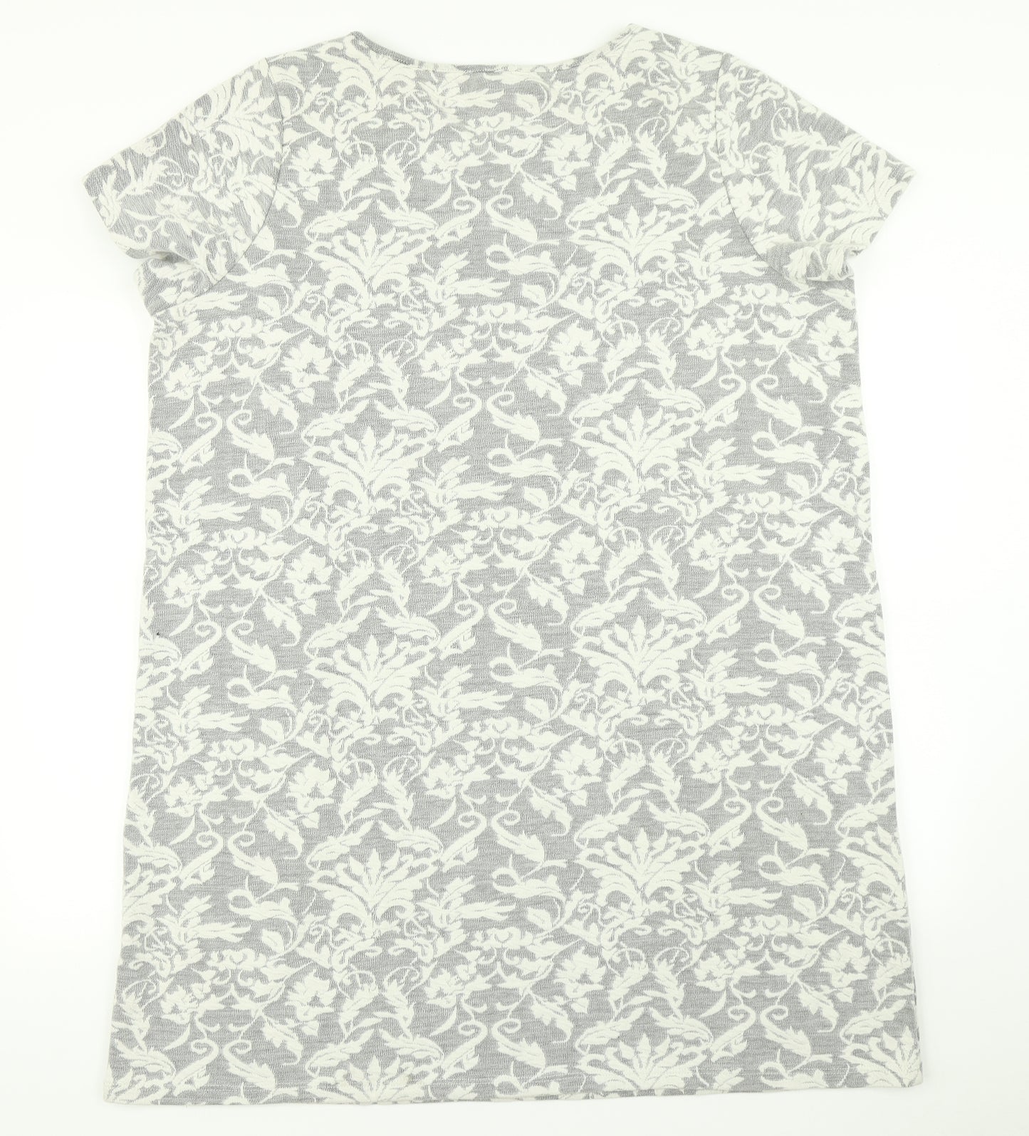 George Womens Grey Paisley  A-Line  Size 24