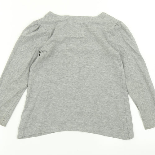 TU Girls Grey   Basic T-Shirt Size 6 Years