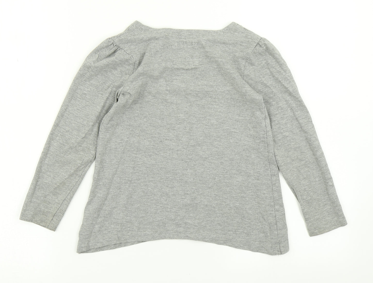 TU Girls Grey   Basic T-Shirt Size 6 Years