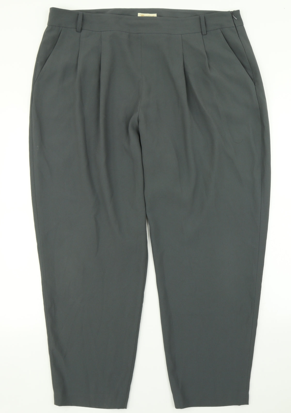 Monsoon Womens Green   Carrot Trousers Size 20 L25 in