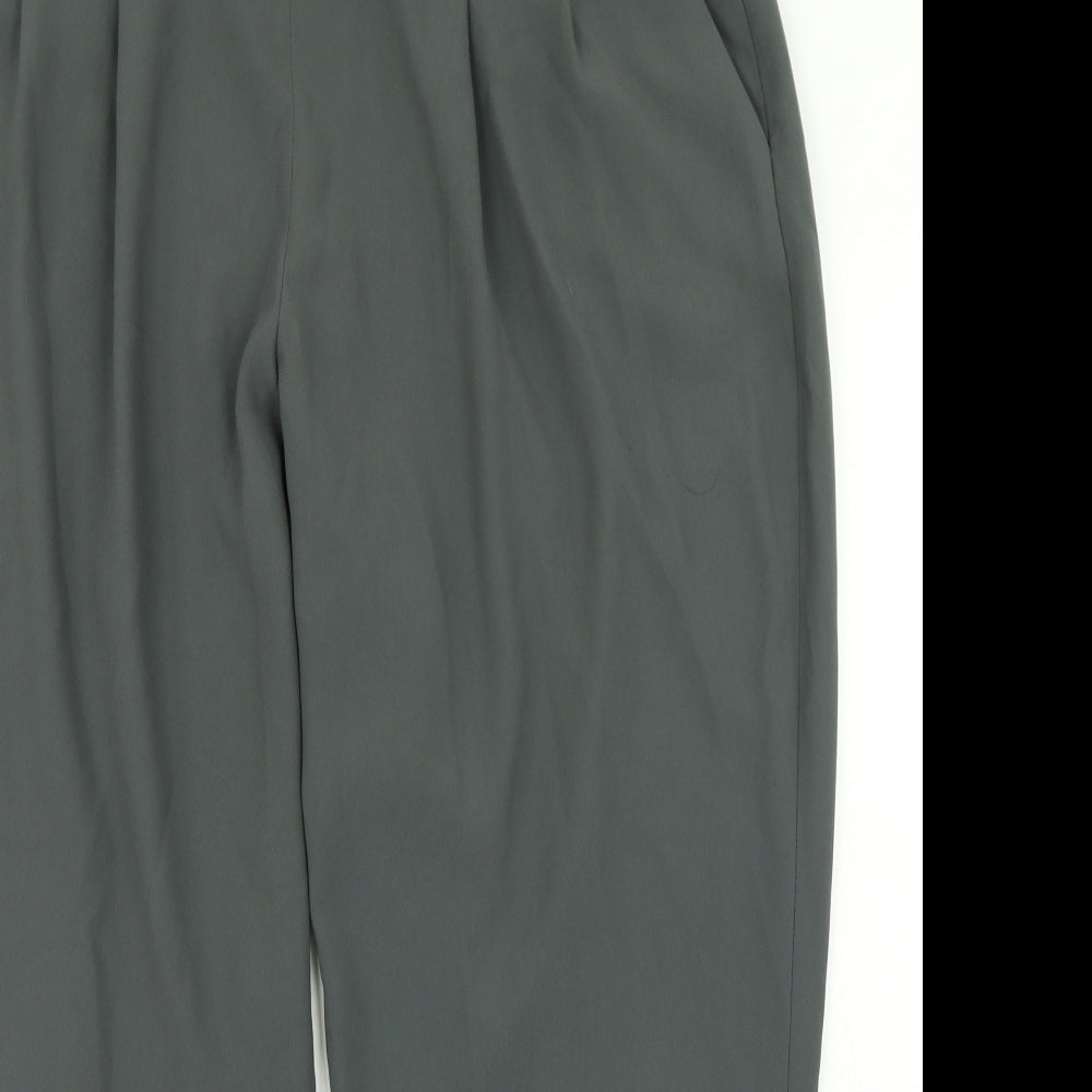 Monsoon Womens Green   Carrot Trousers Size 20 L25 in