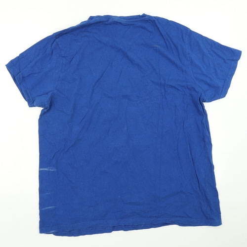 Lee Cooper Mens Blue    T-Shirt Size XL