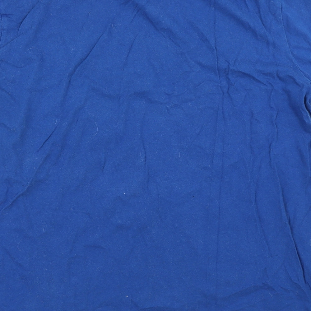 Lee Cooper Mens Blue    T-Shirt Size XL