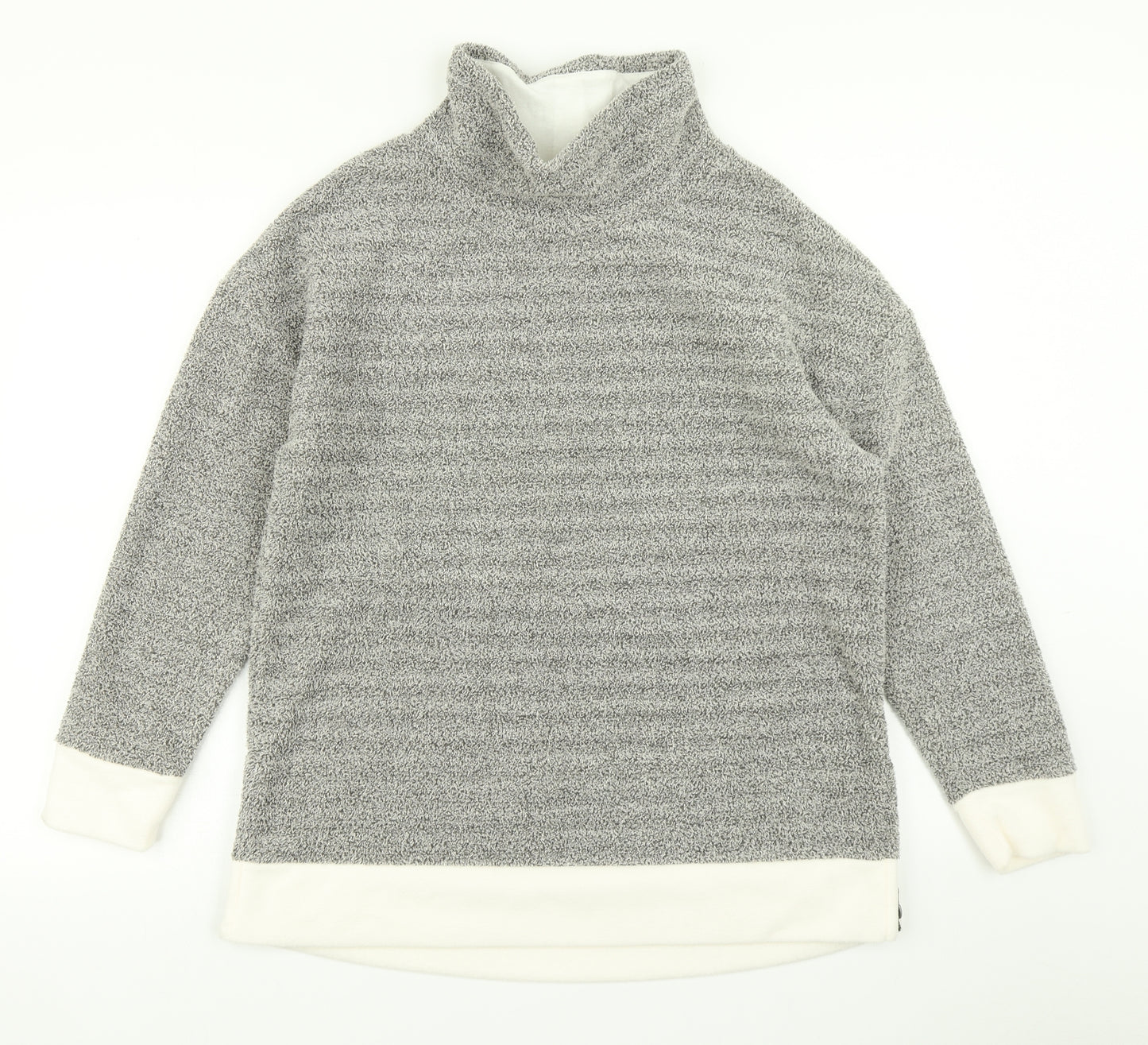 TU Womens Grey   Pullover Sweatshirt Size 12