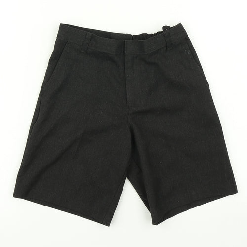 George Boys Black   Chino Shorts Size 7-8 Years