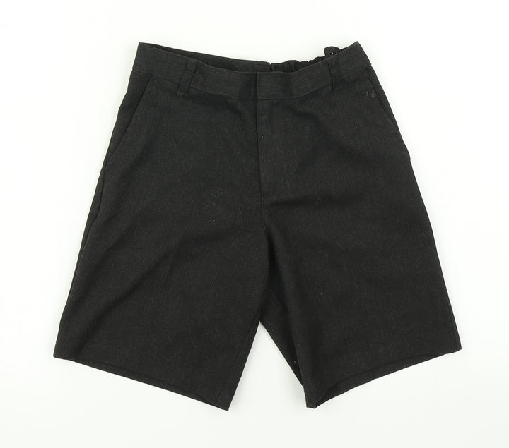 George Boys Black Chino Shorts Size 7-8 Years