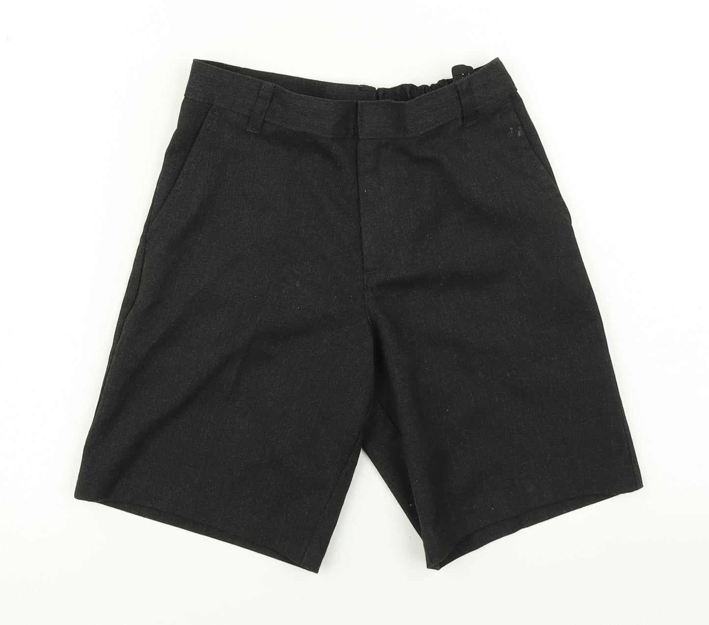 George Boys Black   Chino Shorts Size 7-8 Years