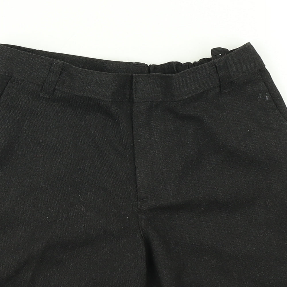 George Boys Black   Chino Shorts Size 7-8 Years