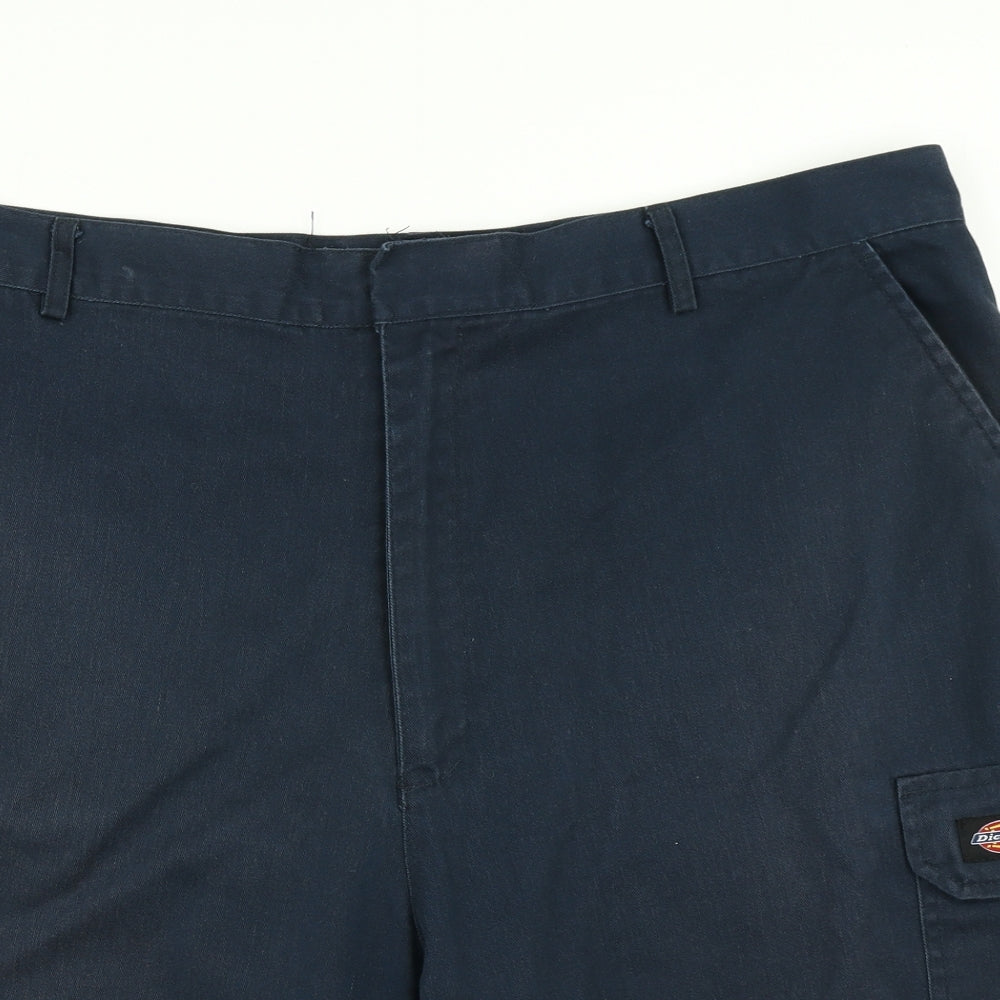 Dickies Mens Blue   Cargo Shorts Size 42 in