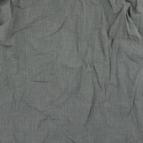George Mens Grey    Dress Shirt Size 17.5