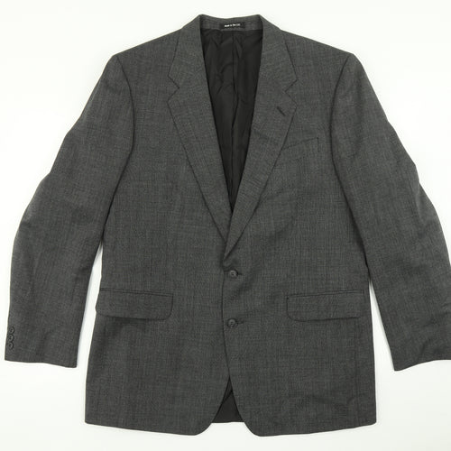 Preworn Mens Grey   Jacket Blazer Size 40