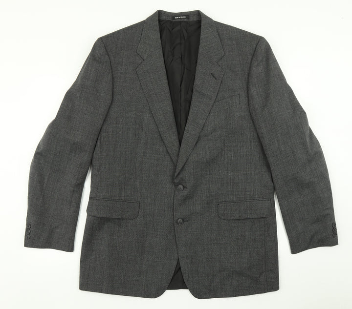 Preworn Mens Grey   Jacket Blazer Size 40
