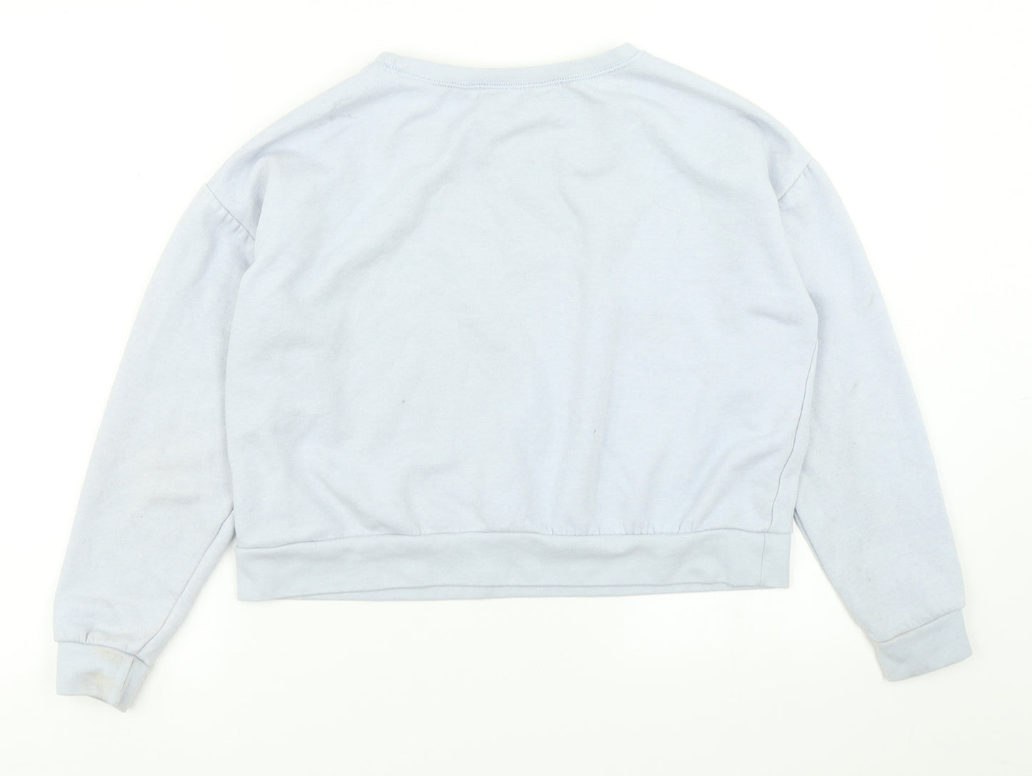 915 Generation Girls Black   Pullover Sweatshirt Size 12-13 Years  - cropped