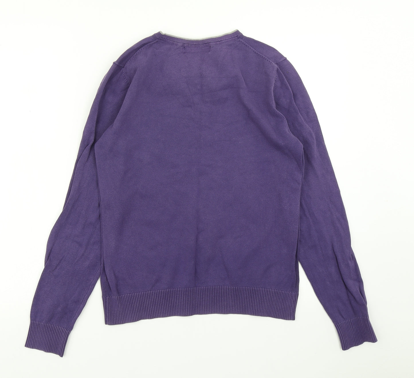 Burton Mens Purple  Knit Pullover Jumper Size S